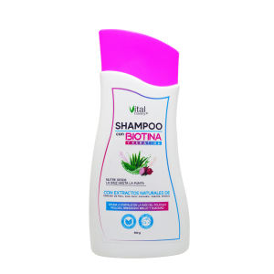 Shampoo con Biotina y Keratina (mujer)